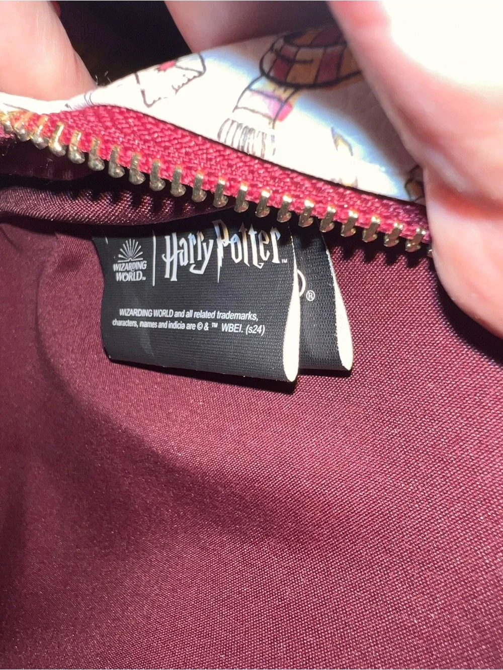 Harry Potter Mini Backpack & Matching Card Holder Set Hedwig Gryffindor Charm